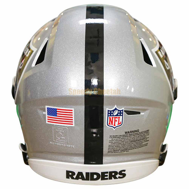 LAS VEGAS RAIDERS Riddell SPEED Authentic Football Helmet — OnField  Productions, Inc.