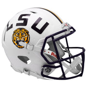 LSU Tigers Riddell Speed Authentic Helmet - White