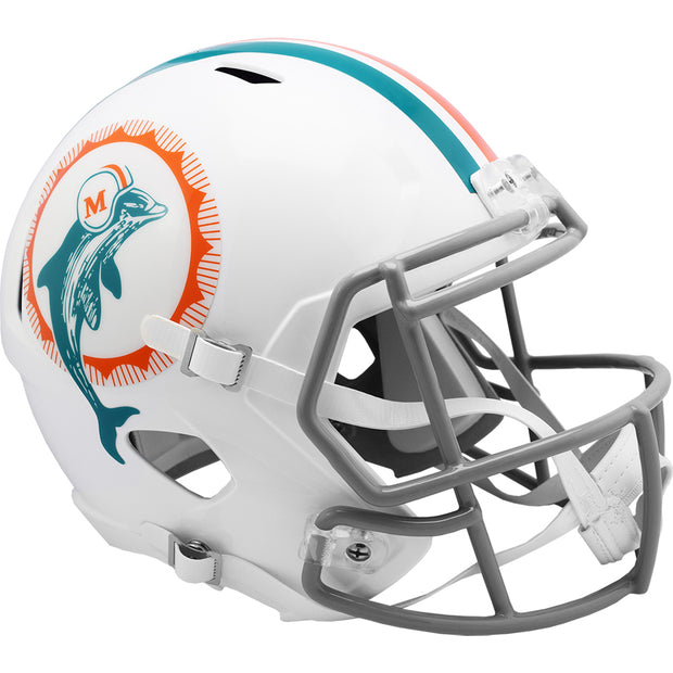 Miami Dolphins Riddell Speed Replica Helmet - Throwback 1972