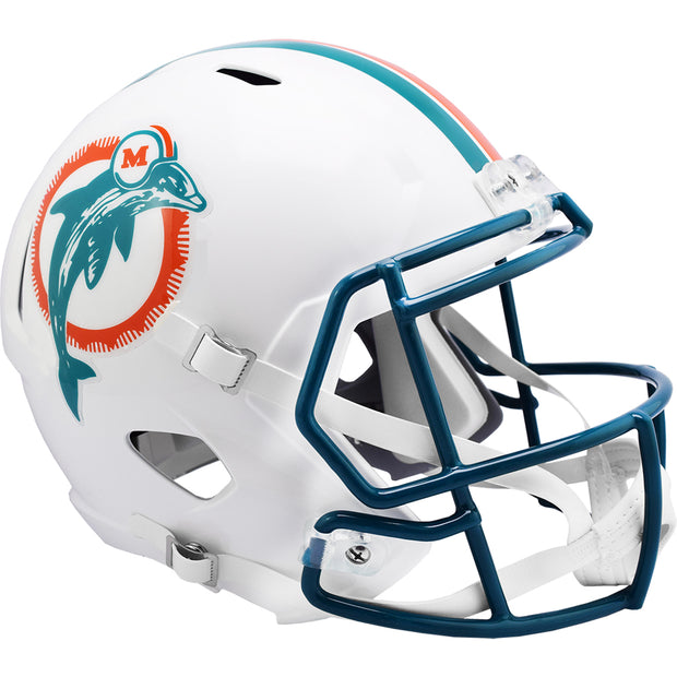 Miami Dolphins Riddell Speed Replica Helmet - Throwback 1980-1996