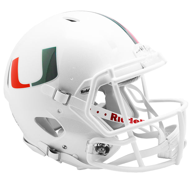 Miami Hurricanes Riddell Speed Authentic Helmet