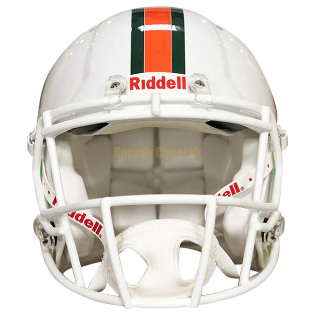 Miami Hurricanes Riddell Speed Authentic Helmet