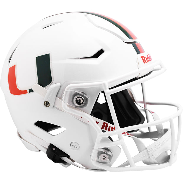 Miami Hurricanes Riddell SpeedFlex Authentic Helmet