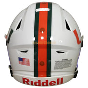 Miami Hurricanes Riddell SpeedFlex Authentic Helmet