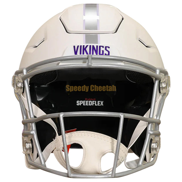 Minnesota Vikings Riddell SpeedFlex Authentic Helmet - White Alternate