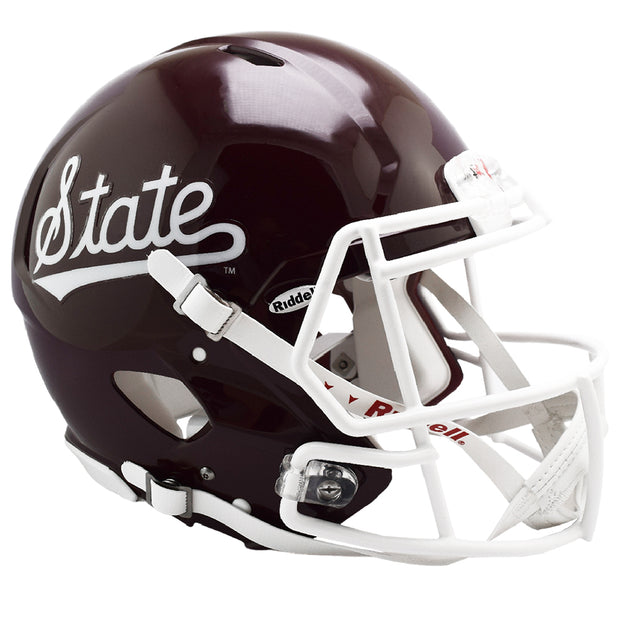 Mississippi State Bulldogs Riddell Speed Authentic Helmet - Script