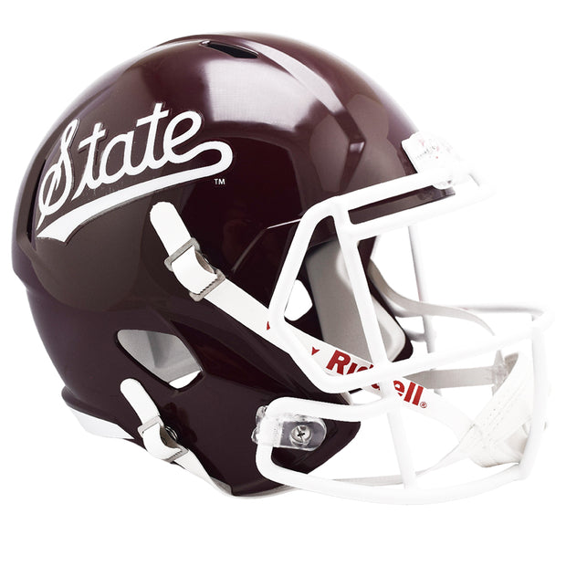 Mississippi State Bulldogs Riddell Speed Replica Helmet - Script