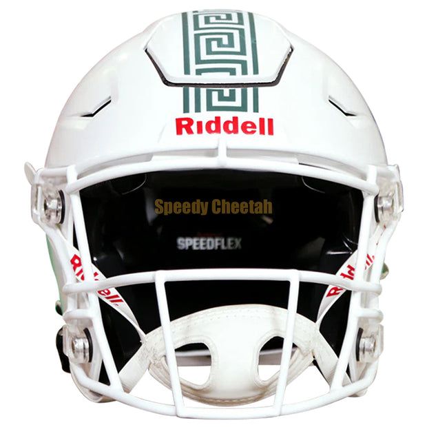 MSU Spartans Riddell SpeedFlex Authentic Helmet - White