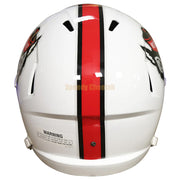 NC State Wolfpack Riddell Speed Replica Helmet - White Tuffy