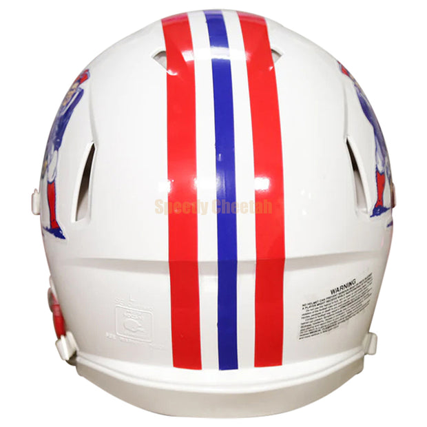 New England Patriots Riddell Speed Authentic Helmet - Throwback 1990-1992