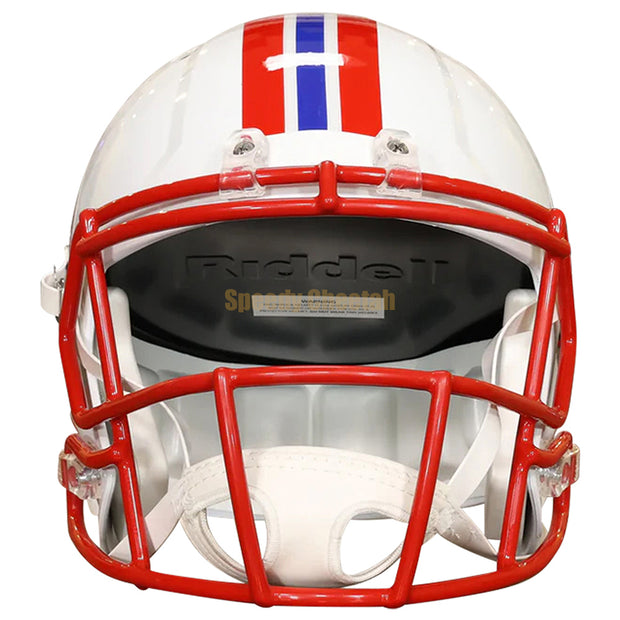 New England Patriots Riddell Speed Replica Helmet - Throwback 1990-1992