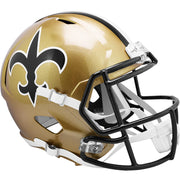 New Orleans Saints Riddell Speed Replica Helmet - Throwback 1976-1999