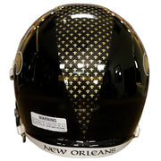 New Orleans Saints Riddell Speed Replica Helmet - Black Alternate