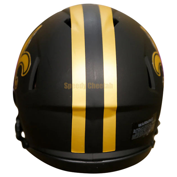 New Orleans Saints Riddell Speed Mini Helmet - Eclipse