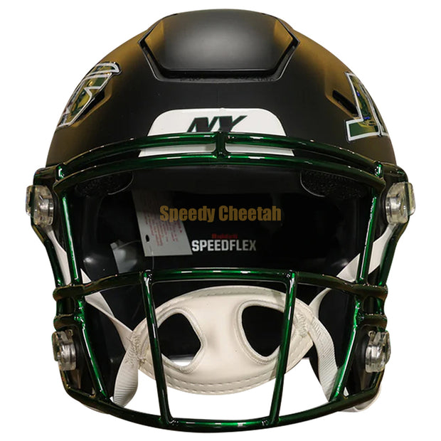 NY Jets Riddell SpeedFlex Authentic Helmet - Black Alternate