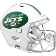 New York Jets Riddell Speed Replica Helmet - White Alternate