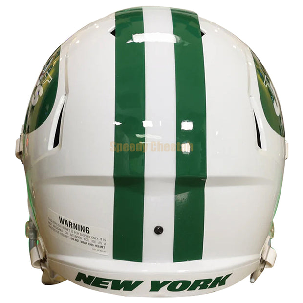 New York Jets Riddell Speed Replica Helmet - White Alternate