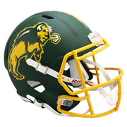 North Dakota State Bison Riddell Speed Replica Helmet - Green