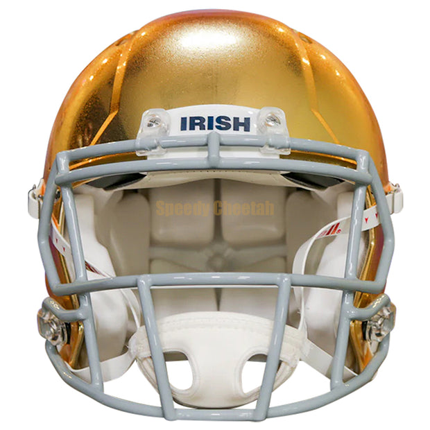 Notre Dame Fighting Irish Riddell Speed Authentic Helmet - HydroFX