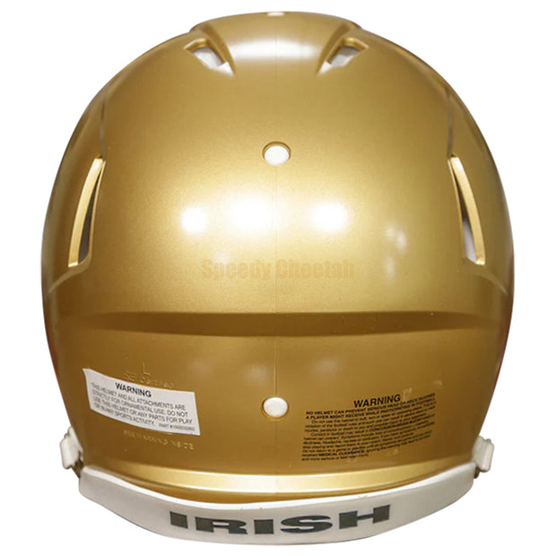 Notre Dame Fighting Irish Riddell Speed Authentic Helmet