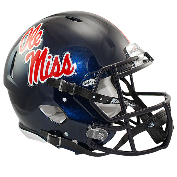 Ole Miss Rebels Riddell Speed Authentic Helmet