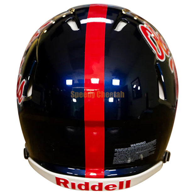 Ole Miss Rebels Riddell Speed Authentic Helmet