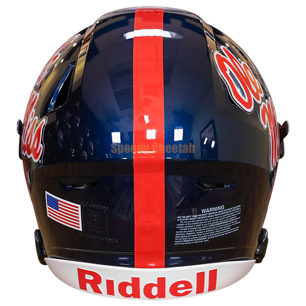 Ole Miss Rebels Riddell SpeedFlex Authentic Helmet