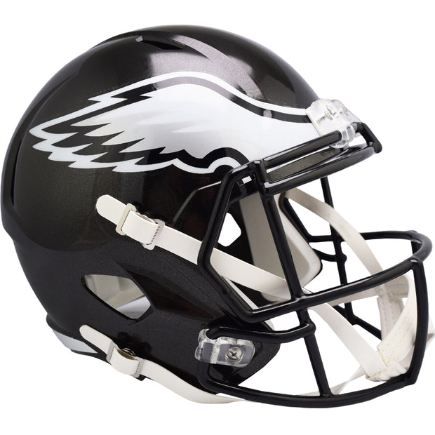 Philadelphia Eagles Riddell Speed Replica Helmet - Black Alternate