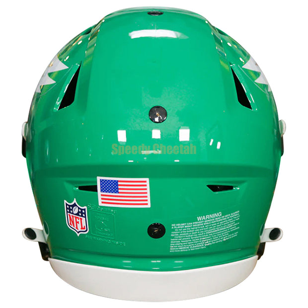 Philadelphia Eagles Riddell SpeedFlex Authentic Helmet - Kelly Green Alternate