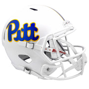 Pitt Panthers Riddell Speed Replica Helmet - White