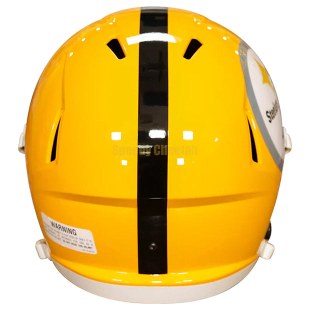 Pittsburgh Steelers Riddell Speed Replica Helmet - Throwback Gold