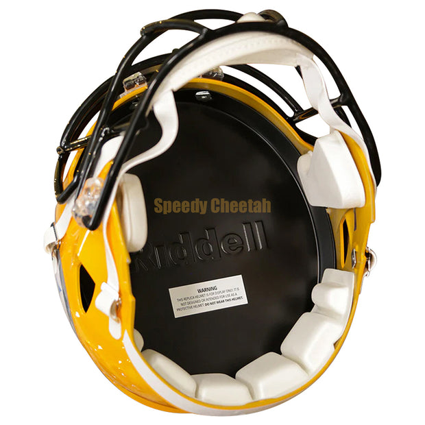 Pittsburgh Steelers Riddell Speed Replica Helmet - Throwback Gold