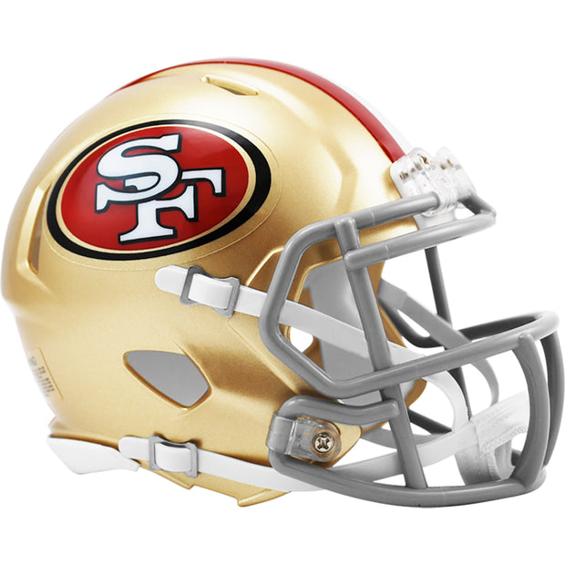 San Francisco 49ers Riddell Speed Mini Helmet