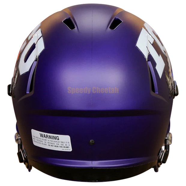 TCU Horned Frogs Riddell Speed Replica Helmet - Purple