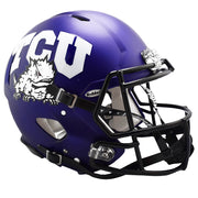 TCU Horned Frogs Riddell Speed Authentic Helmet - Purple