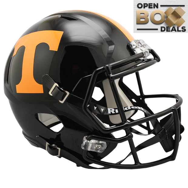 Tennessee Volunteers Riddell Speed Replica Helmet - Dark Mode Black - OPEN BOX