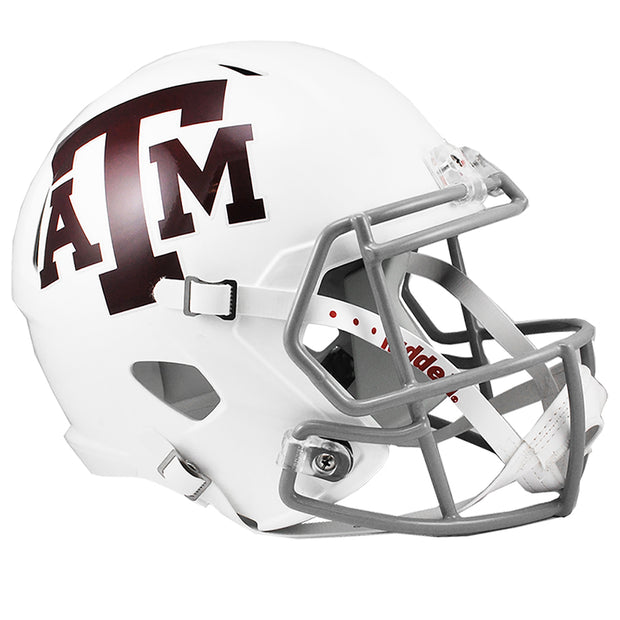 Texas A&M Aggies Riddell Speed Replica Helmet - White