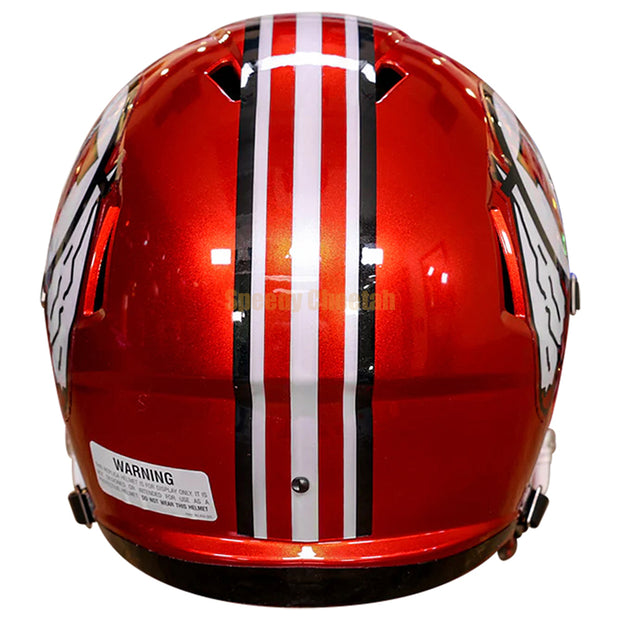 Utah Utes Riddell Speed Replica Helmet - Radiant Red