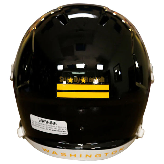 Washington Commanders Riddell Speed Replica Helmet - Black Alternate