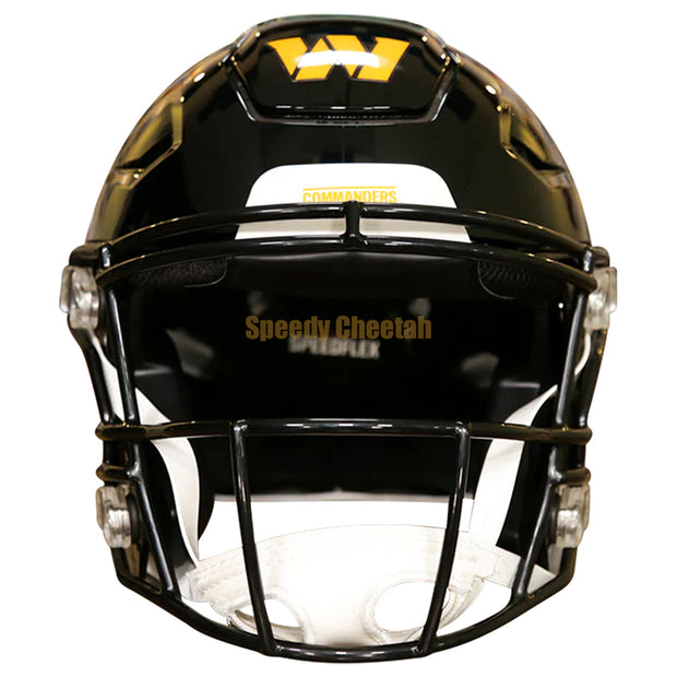 Washington Commanders Riddell SpeedFlex Authentic Helmet - Black Alternate