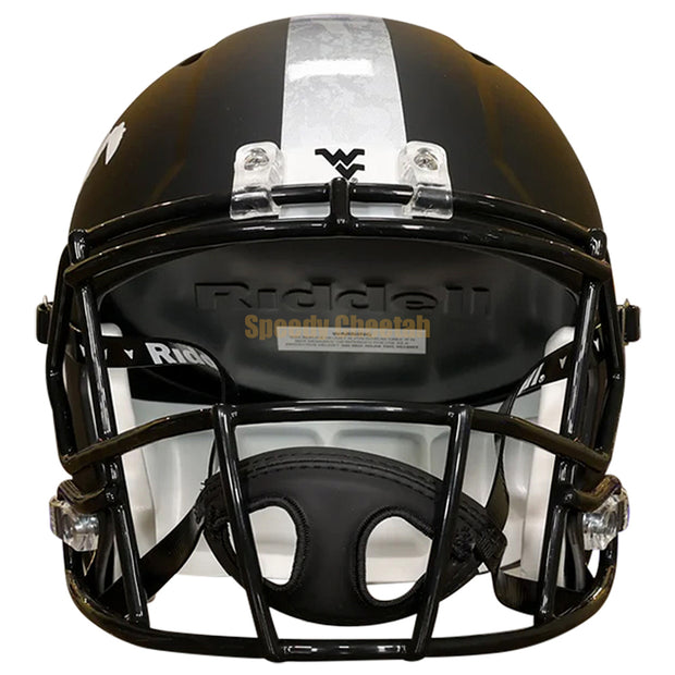 West Virginia Mountaineers Riddell Speed Replica Helmet - Coal Rush