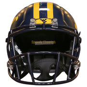 West Virginia Mountaineers Riddell Speed Replica Helmet - Country Roads 2023