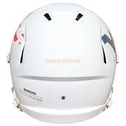 West Virginia Mountaineers Riddell Speed Replica Helmet - Stars & Stripes