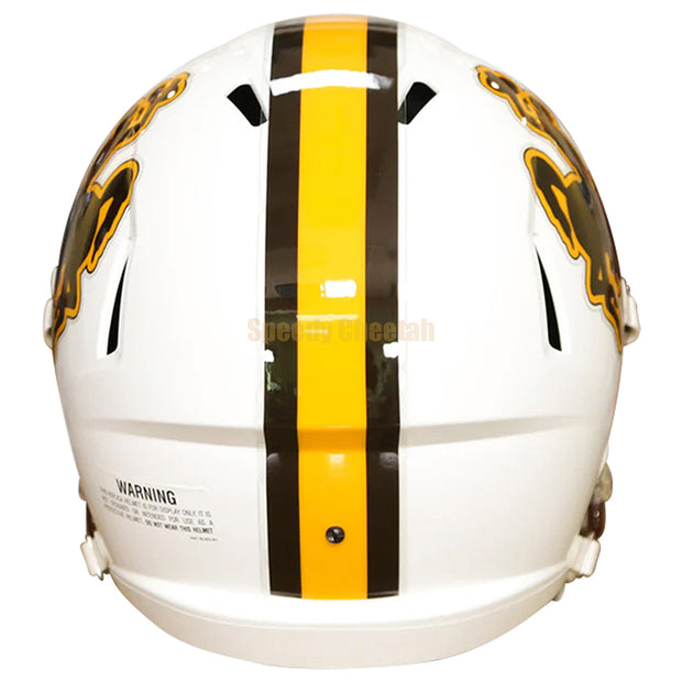 Wyoming Cowboys Riddell Speed Replica Helmet