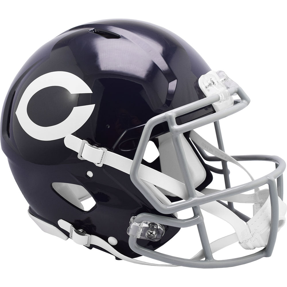 CHICAGO BEARS RIDDELL WHITE LUNAR ECLIPSE MINI FOOTBALL HELMET – Sports  Images & More LLC