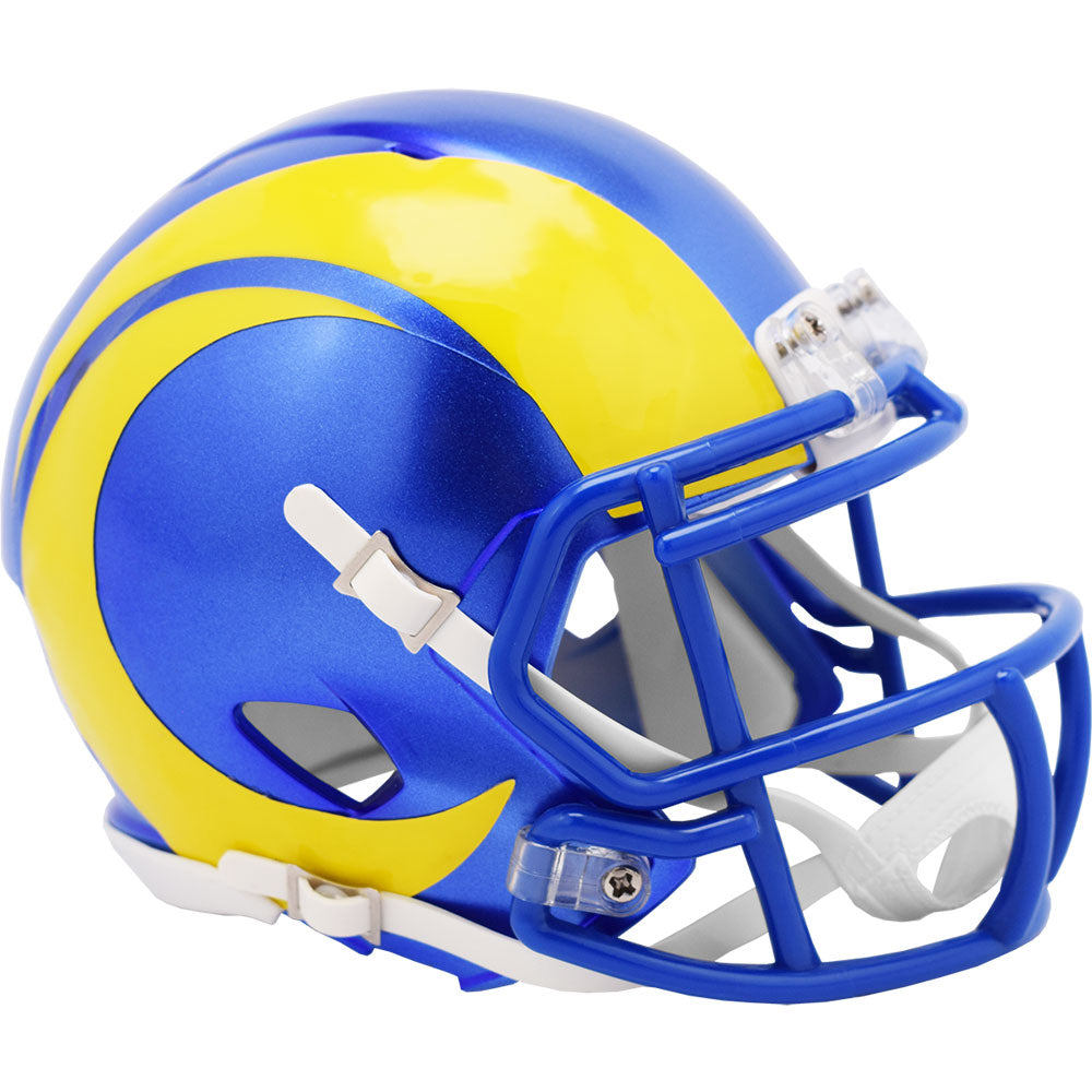 Los Angeles Rams Riddell Speed Mini Replica Color Rush Football Helmet