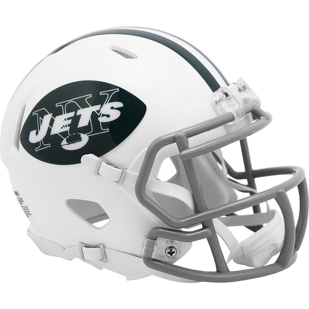 New York Jets Speed Mini Helmet - Throwback 1965-1977 – The Speedy Cheetah