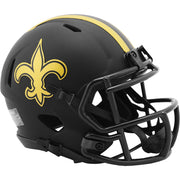 New Orleans Saints Riddell Speed Mini Helmet - Eclipse